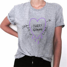 Load image into Gallery viewer, Fashion Tee Tops Harry Styles T Shirt Femme 4 Colors Harajuku Funny T Shirt Women Kawaii Hip Hop T-shirts 90s Girls Tops Female