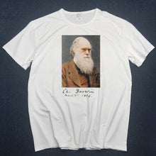Load image into Gallery viewer, 2019 Short Sleeve Darwin I Think Tree Men Fashion Printed T-shirt O-Neck Tops Cool Tee Shirts tops tee shirt streetwear
