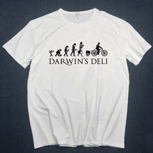 Load image into Gallery viewer, 2019 Short Sleeve Darwin I Think Tree Men Fashion Printed T-shirt O-Neck Tops Cool Tee Shirts tops tee shirt streetwear
