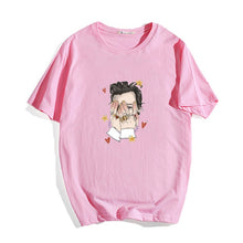 Load image into Gallery viewer, Fashion Tee Tops Harry Styles T Shirt Femme 4 Colors Harajuku Funny T Shirt Women Kawaii Hip Hop T-shirts 90s Girls Tops Female
